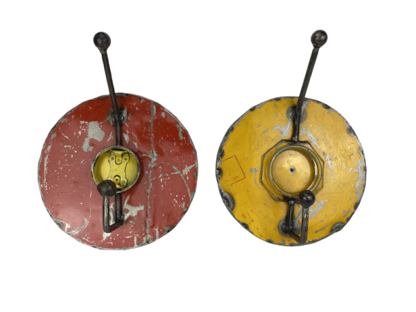 Upcycling Kleiderhaken Post Oil